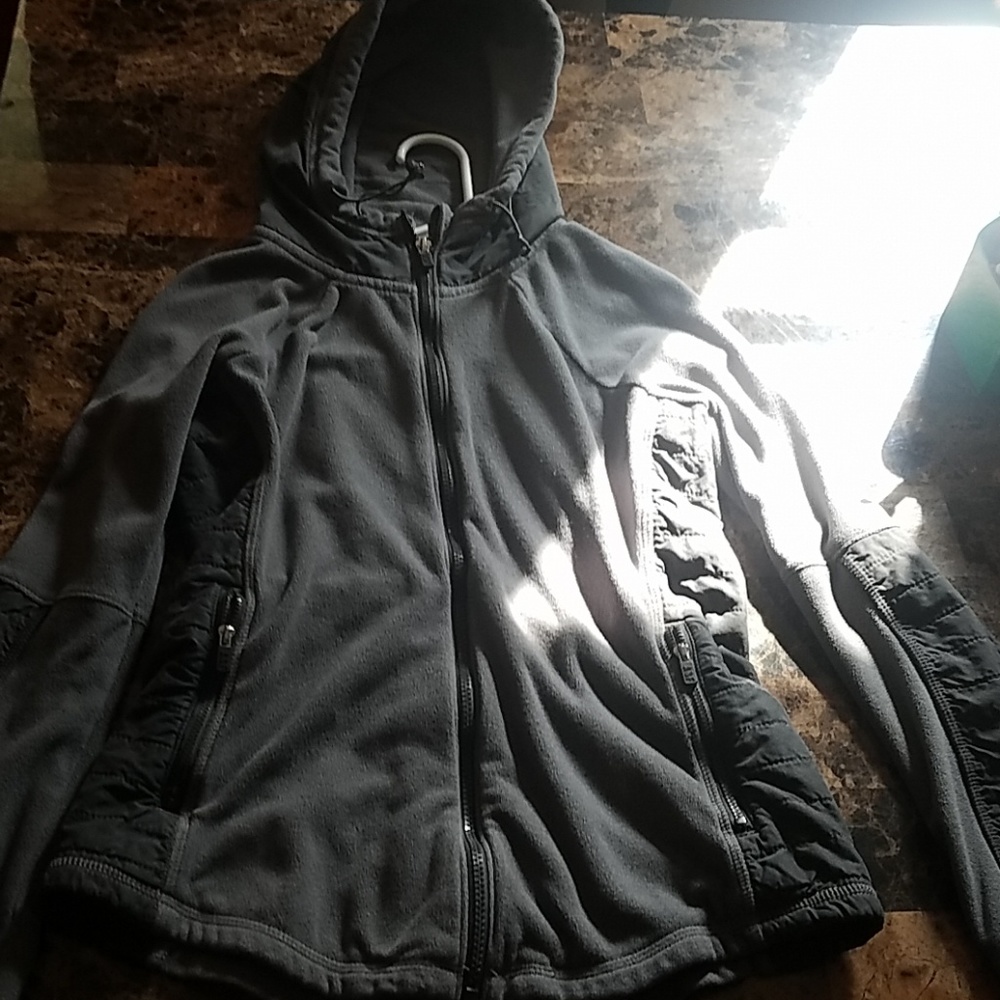 Abercrombie&fitch Fleece Hooded zip up Jacket